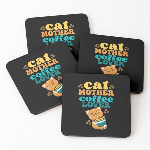 Item preview, Cat Mother Coffee Lover designed and sold by RockBeeDesigns.