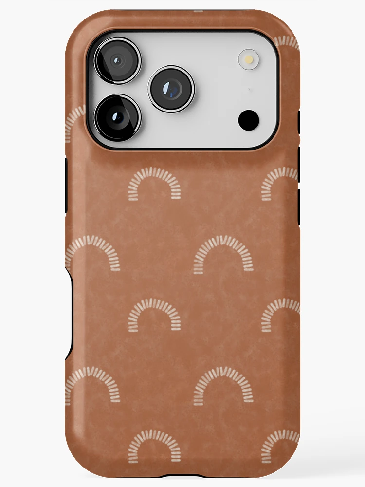 Thumbnail 1 of 4, iPhone Case, Rust Rainbows designed and sold by hellcom.