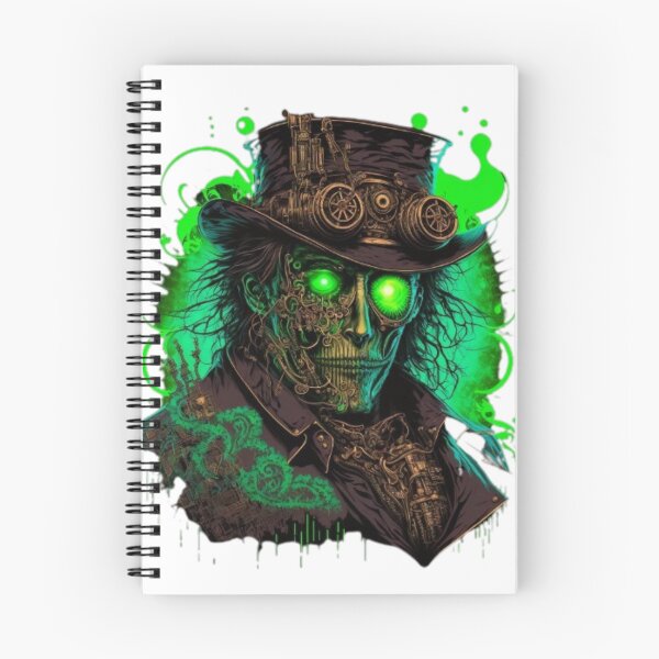 Item preview, steampunk design neon style designed and sold by LandbyA.