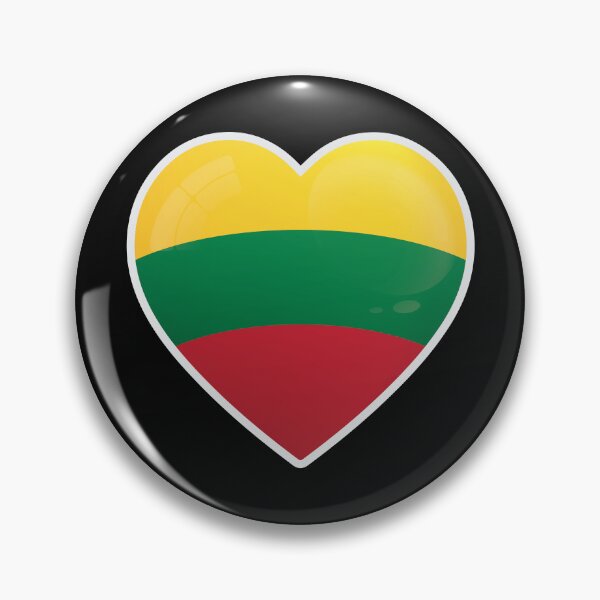 Item preview, Lithuania Flag Love Icon designed and sold by RahallusNtx.