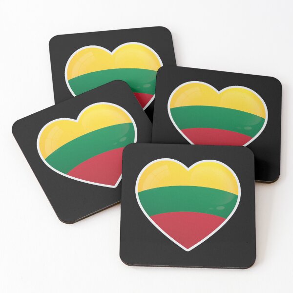 Item preview, Lithuania Flag Love Icon designed and sold by RahallusNtx.