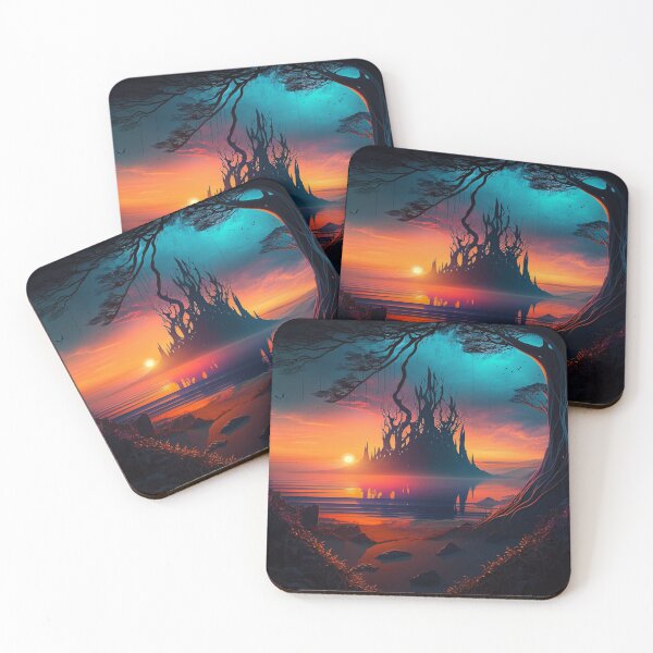 Item preview, Fantasy sunset designed and sold by YodaPrint.