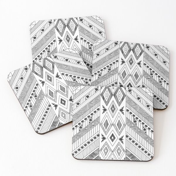 Item preview, black and white fun shape designed and sold by wawaart.
