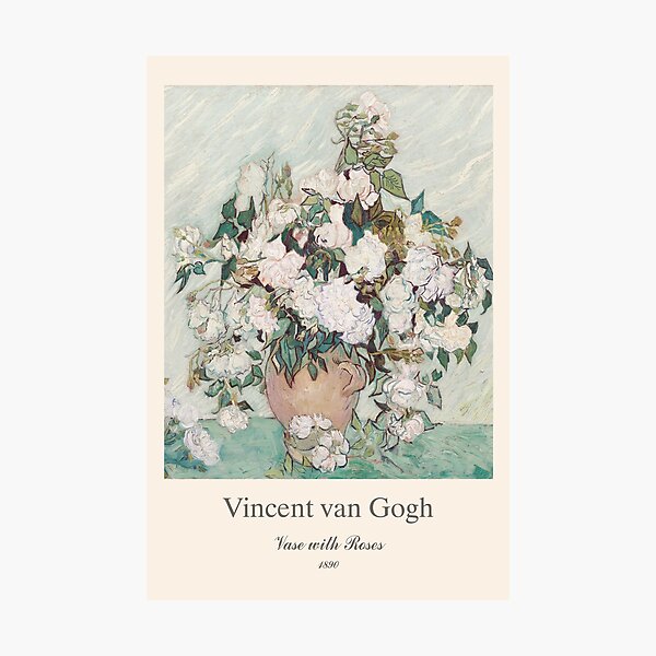 Item preview, van gogh roses, Alter Art, Eclectic  Art, Famous Oil Painting, Decor, Home Decor designed and sold by RaspberryEM.