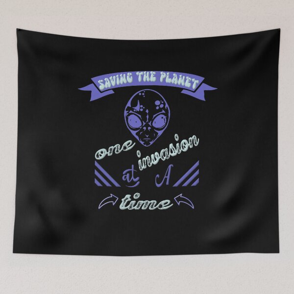 Item preview, Save the planet one invasion at a time designed and sold by dionusos-vogue.