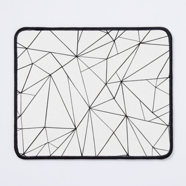 Item preview, Geometric Black & White Line Pattern designed and sold by donlmartino.