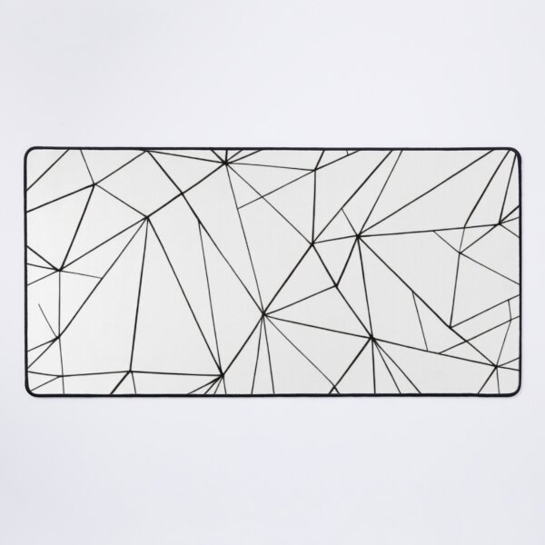 Item preview, Geometric Black & White Line Pattern designed and sold by donlmartino.