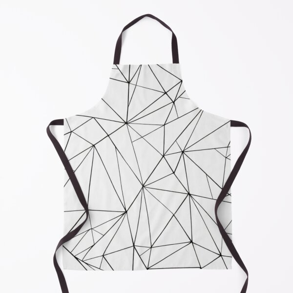 Item preview, Geometric Black & White Line Pattern designed and sold by donlmartino.