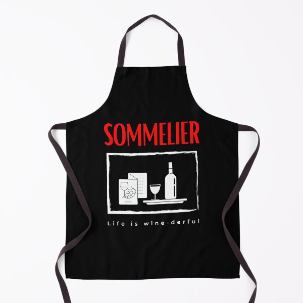 Item preview, Sommelier Life is wine-derful funny motivational design designed and sold by DigitalMagShop.