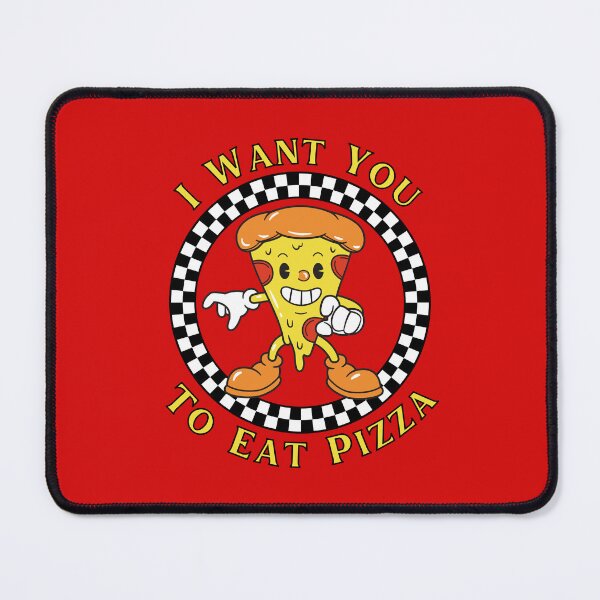 Item preview, I Want You To Eat Pizza designed and sold by RockBeeDesigns.