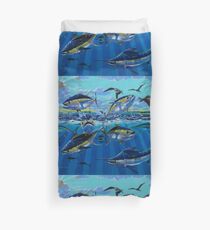 Yellowfin Run Duvet Cover