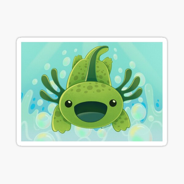 Tiny) Axolotl Avatar - Green