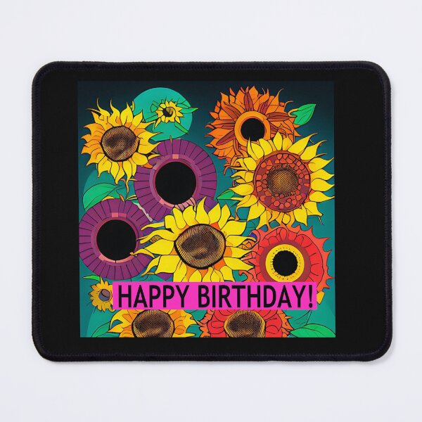 Item preview, Happy Birthday Card, Flowers for you! designed and sold by DesignAFind.