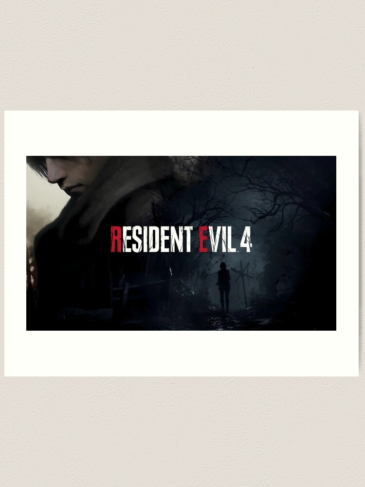 Resident Evil 4 Remake, Re4, Resident Evil 4 Art Print for Sale by  palmwillow