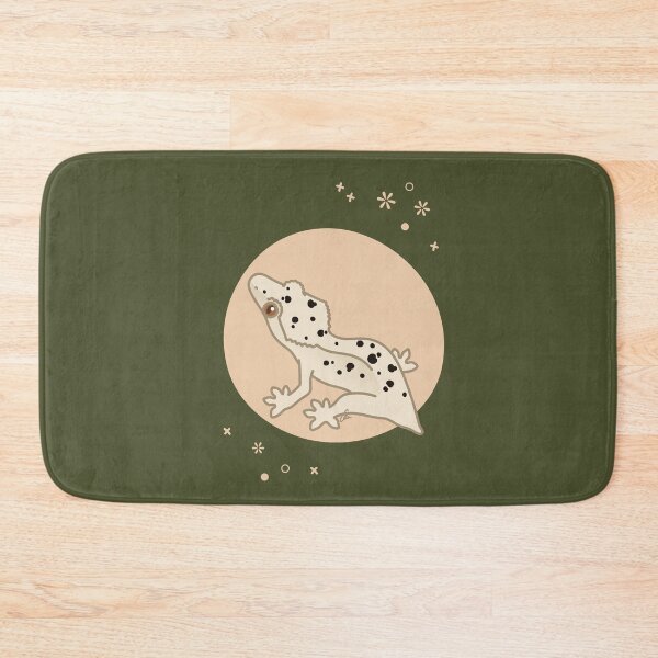 Item preview, White Dalmatian Crested Gecko - Cute Crestie Original Illustration designed and sold by anacecilia.