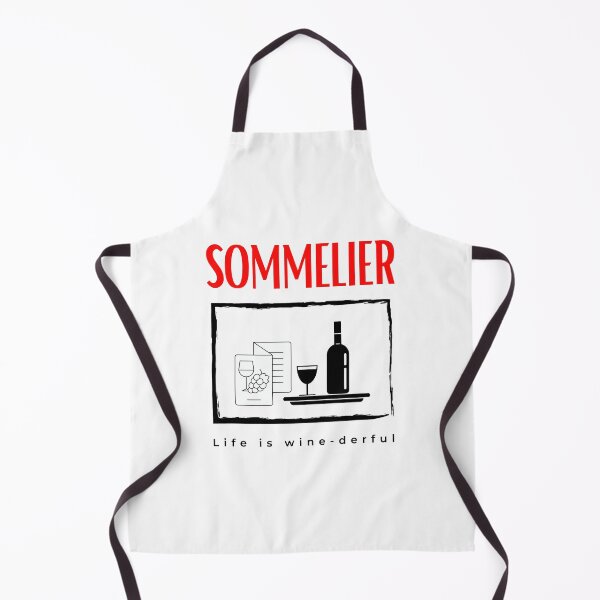 Item preview, Sommelier Life is wine-derful funny motivational design designed and sold by DigitalMagShop.