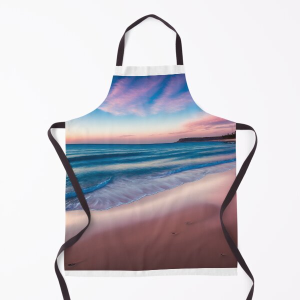 Item preview, A Peaceful Shoreline With The Waves Lapping Against The Pristine Sand Ai Generated Art designed and sold by AiGens.