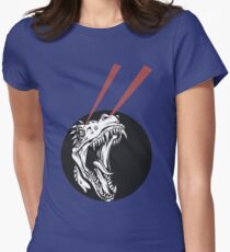 Dinosaur T-Shirt Women's Fitted T-Shirt