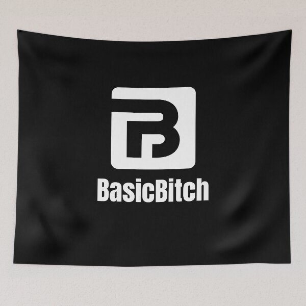 Item preview, Basic Bitch The White Logo designed and sold by RagWeasel.