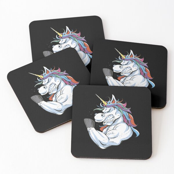 Item preview, Muscular unicorn designed and sold by DerSenat.
