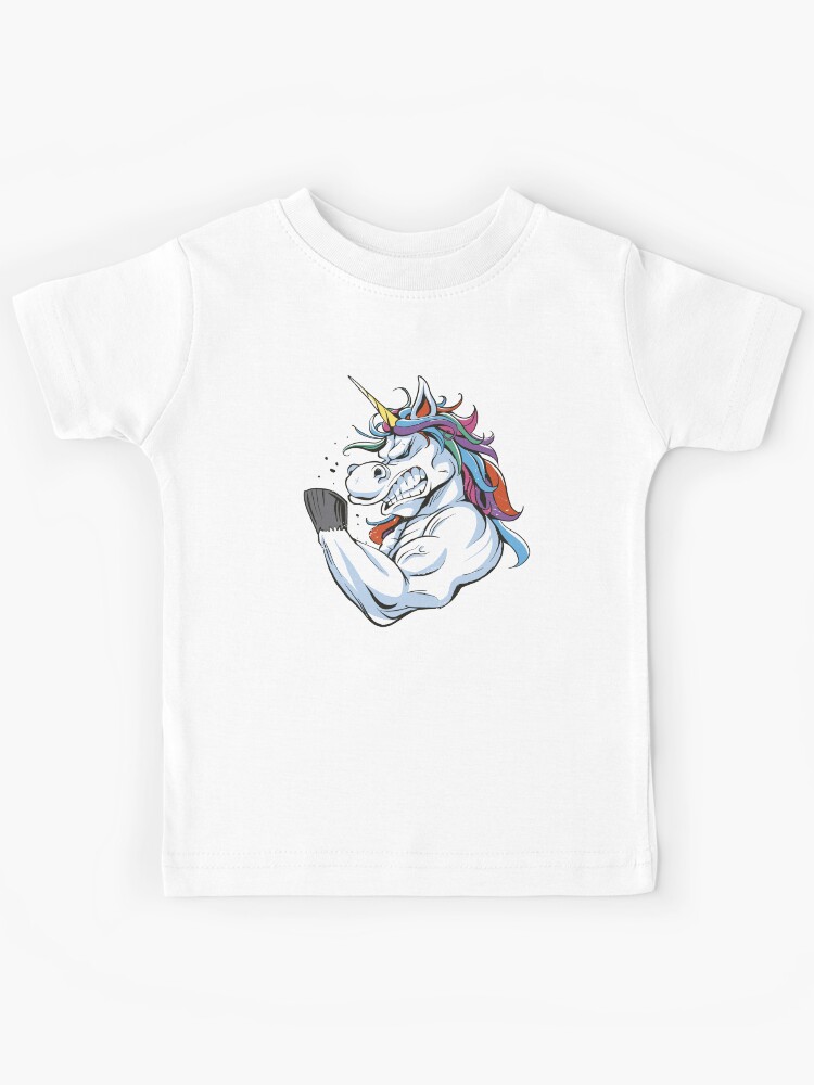 T-shirt coton L'École des licornes multicolore fille | La Halle