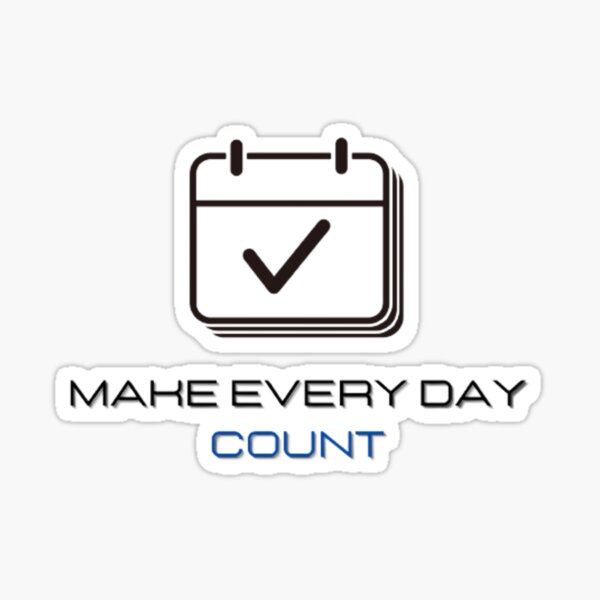 Item preview, Make every day count designed and sold by Ernest Petitjean Créations.