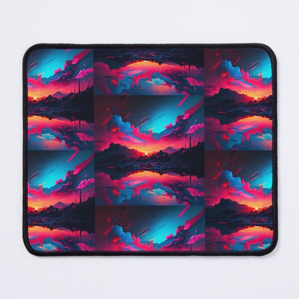 Item preview, Abstract Painting of Sunset designed and sold by AishwaryaMathur.