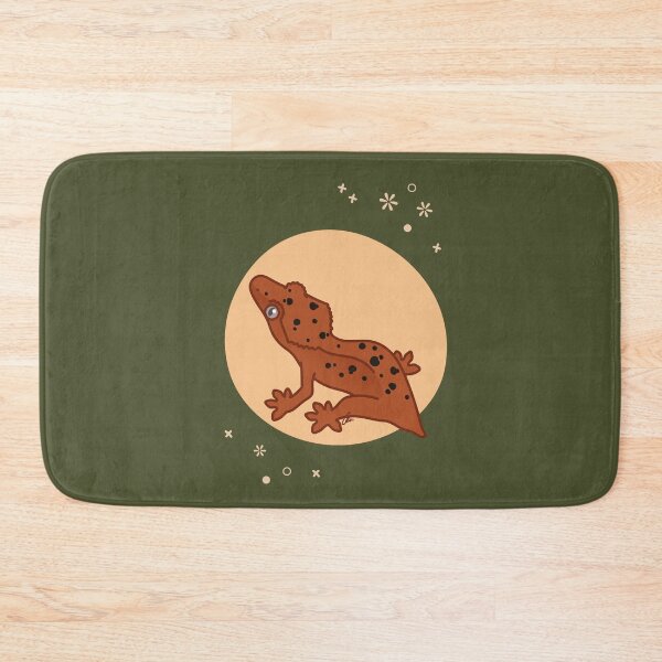 Item preview, Red Dalmatian Crested Gecko - Cute Crestie Original Illustration designed and sold by anacecilia.