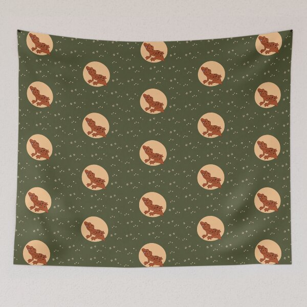 Item preview, Red Dalmatian Crested Gecko - Cute Crestie Original Illustration designed and sold by anacecilia.