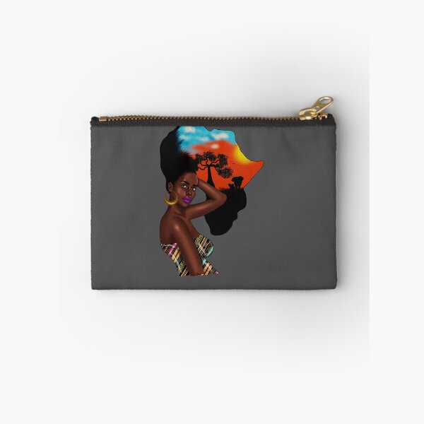 Item preview, Afro African Woman with African Map, Safari Motherland  designed and sold by Logiamerch.