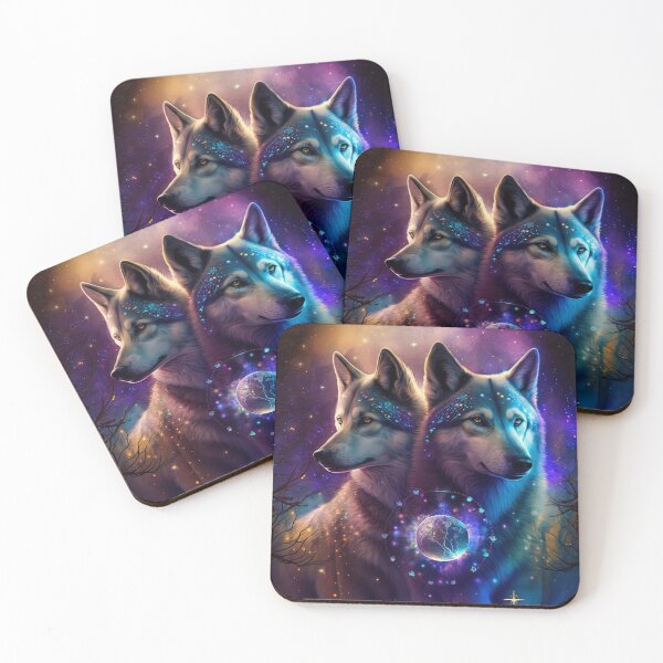 Item preview, Cosmic Wolfdogs designed and sold by Nocturne  Paws.