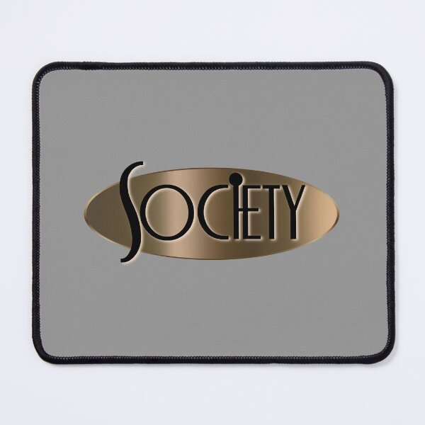 Item preview, GC “Society” Restaurant Sign (on Dk. Grey) designed and sold by PawsitiveMum3.