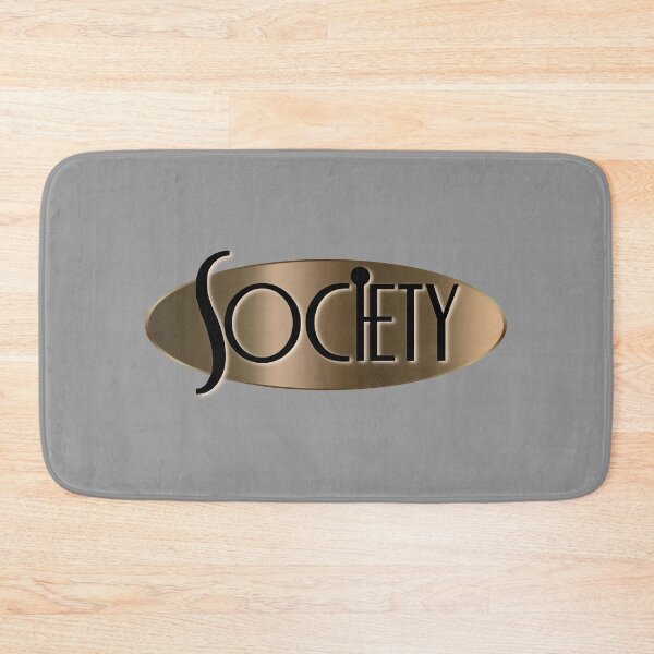 Item preview, GC “Society” Restaurant Sign (on Dk. Grey) designed and sold by PawsitiveMum3.