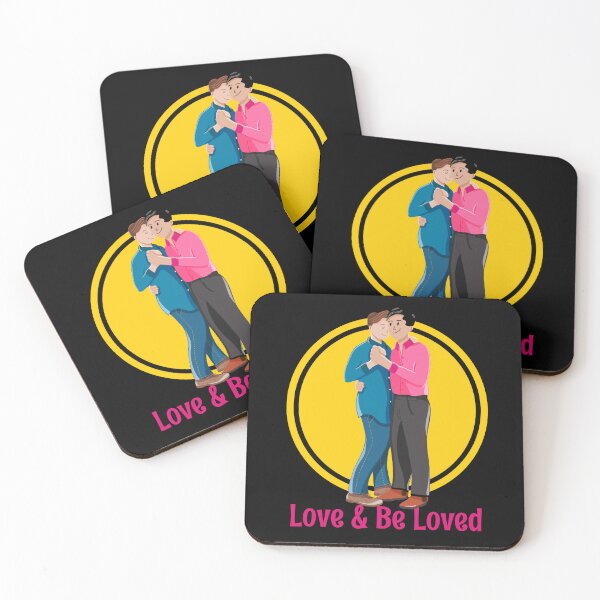 Item preview, Love & Be Loved Gay Couple Dancing designed and sold by Sfumata Illustration.