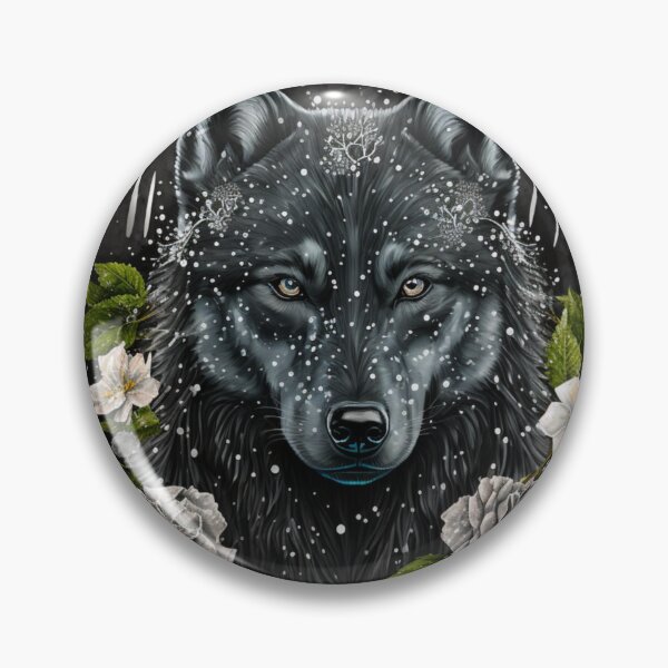 Item preview, Wolfdog Spiritual Art designed and sold by Nocturne  Paws.