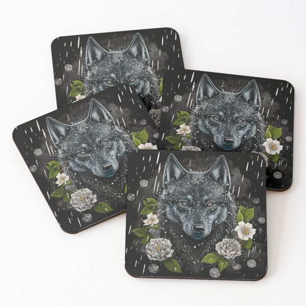 Item preview, Wolfdog Spiritual Art designed and sold by Nocturne  Paws.