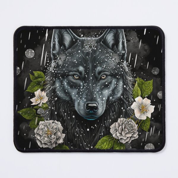 Item preview, Wolfdog Spiritual Art designed and sold by Nocturne  Paws.