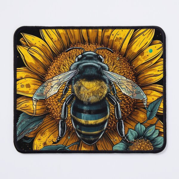 Item preview, Buzzing Sunflower designed and sold by tos42.