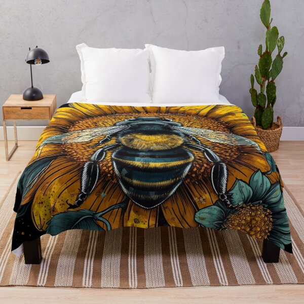 Item preview, Buzzing Sunflower designed and sold by tos42.