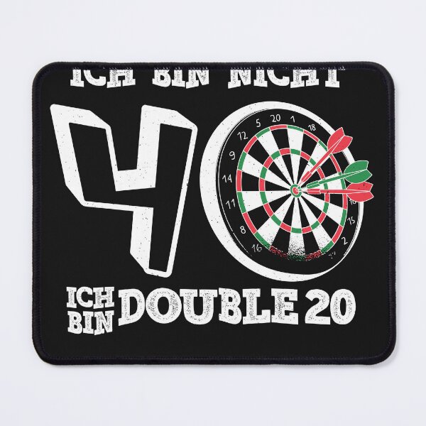 Item preview, 40th Birthday - Darts Doubles 20th designed and sold by ChrisFeil.