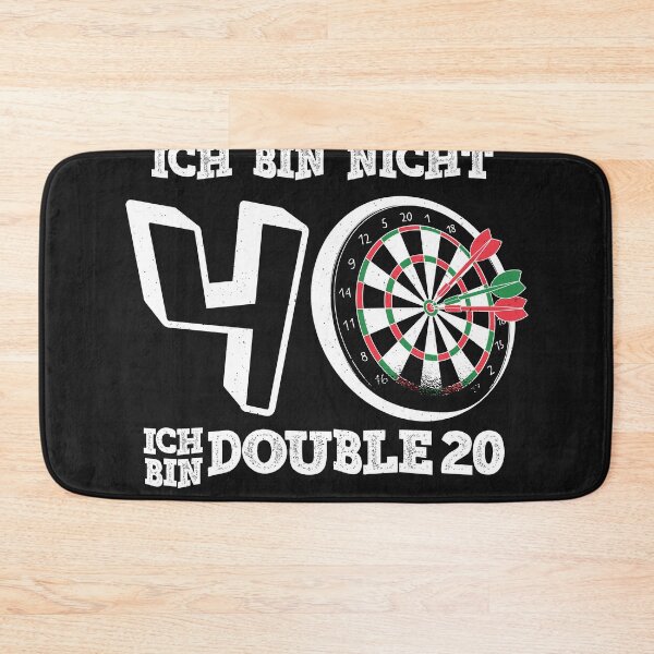 Item preview, 40th Birthday - Darts Doubles 20th designed and sold by ChrisFeil.