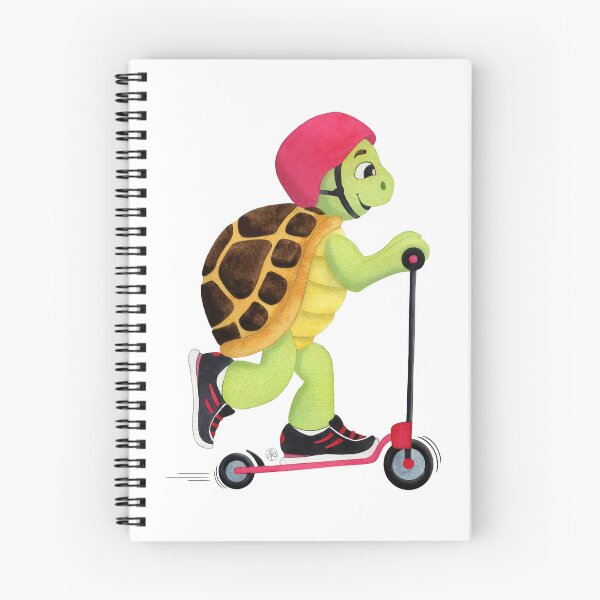 Item preview, Turtle riding a scooter designed and sold by Iris Créa.