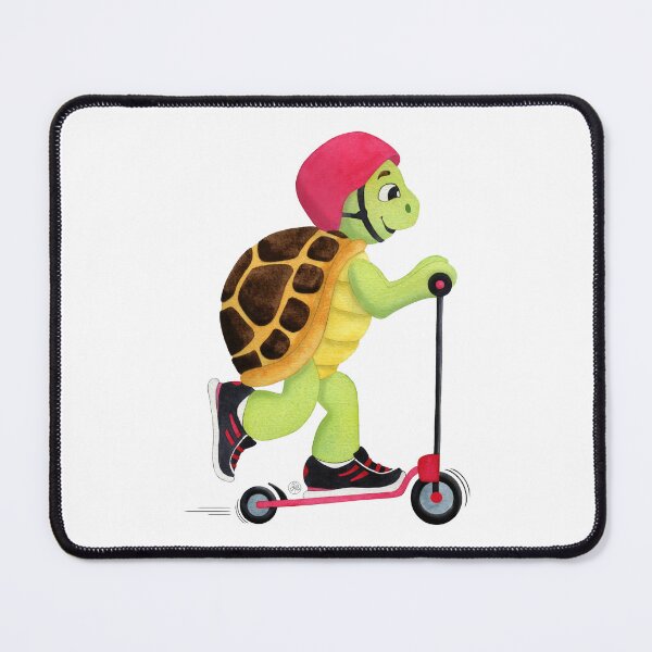 Item preview, Turtle riding a scooter designed and sold by Iris Créa.