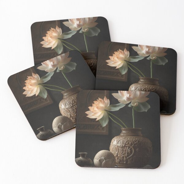 Aperçu de l'œuvre Lotus Flowers in pot Wall Art, interior, Spiritual Wall Art, Zen, Spa - 16 créée et vendue par jetaiart.