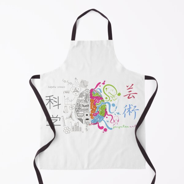 Item preview, One Brain Science and Art - in Japanese: Kagaku & Geijutsu designed and sold by royumi.