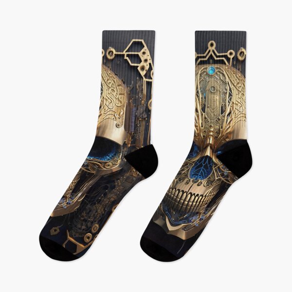 Item preview, Gold Skull Machine  designed and sold by oxochrome.