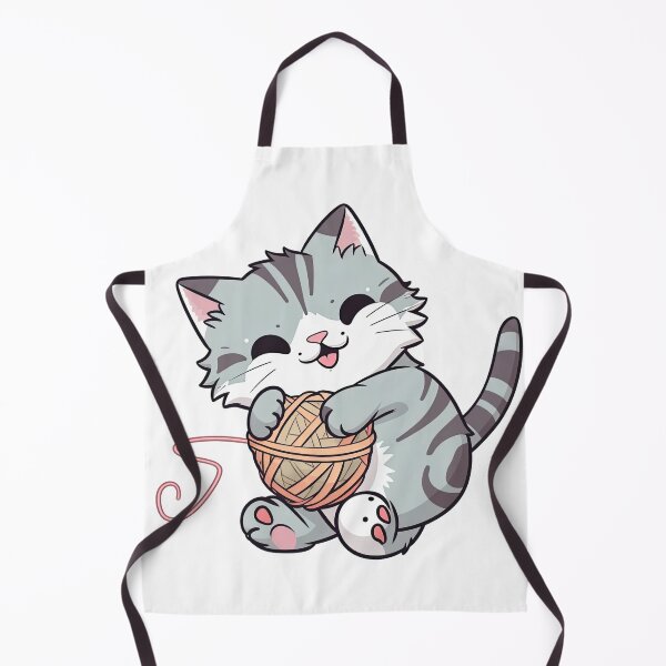 Item preview, Cute Cat Playing with a Ball of String designed and sold by RockingPandS.