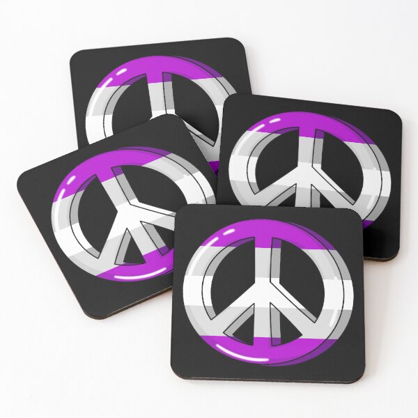 Item preview, Graysexual Pride Peace Sign designed and sold by everything4eva.