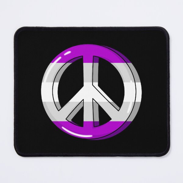 Item preview, Graysexual Pride Peace Sign designed and sold by everything4eva.