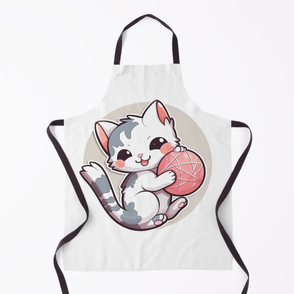 Item preview, Cute Cat Playing with a Ball of String designed and sold by RockingPandS.